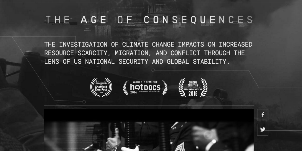 The Age of Consequences Film Header Image